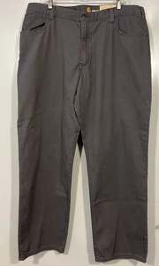 Carhartt Men’s Rugged Flex Rigby Five Pocket Jeans Gray 40x30 New With Tags - Picture 1 of 13
