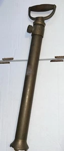 Pompa di sentina manuale per barca in ottone vintage - scritta Wilcox - Foto 1 di 6