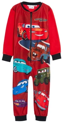 Pijama pijama pijama todo en uno de lana para niños Disney Cars Lightning McQueen Foto 1 de 4