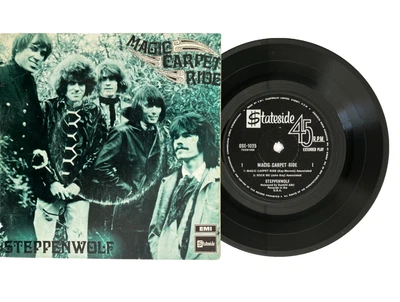 Steppenwolf Vinyl Record Magic Carpet Ride 4 Track 7" EP 1969 - Image 1 of 4