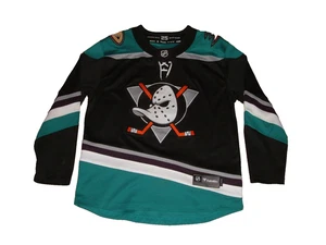 Anaheim Mighty Ducks Fanatics 25th Anniversary  Alternate Breakaway Jersey Sz M - Picture 1 of 8