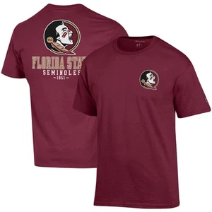 Men's Champion Garnet Florida State Seminoles Stack 2-Hit T-Shirt - Picture 1 of 3