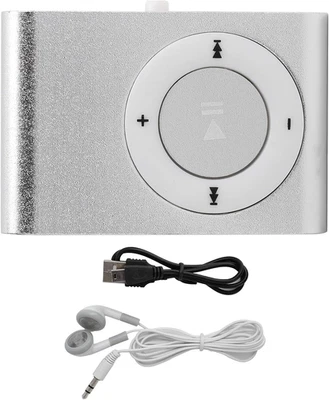 MP3 Player with Bluetooth Portable Music Player Mini MP3 Back Clip Player Durabl - Image 1 of 4