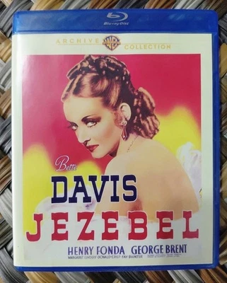 WARNER ARCHIVE COLLECTION BLU-RAY BETTE DAVIS / HENRY FONDA IN JEZEBEL LIKE NEW - Image 1 of 3