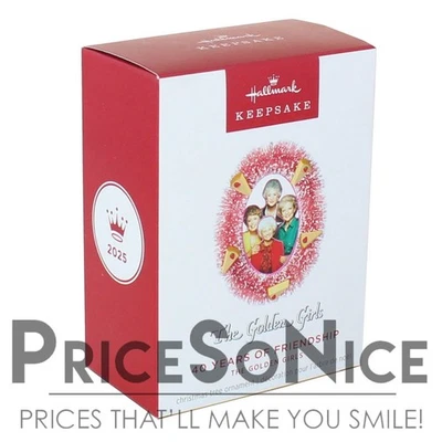 Adorno Hallmark Keepsake 2025 - Las chicas doradas 40 años de amistad Foto 1 de 2