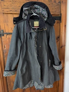 Welligog Dark Blue Wax Coat - Picture 1 of 2