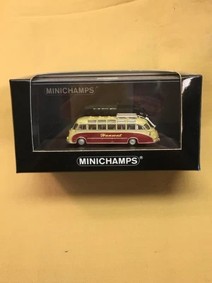 Minichamps N - Bus, 169030080, Setra Bus, S8, Hanseat, 1951, OVP (Archivbox) - Bild 1 von 4