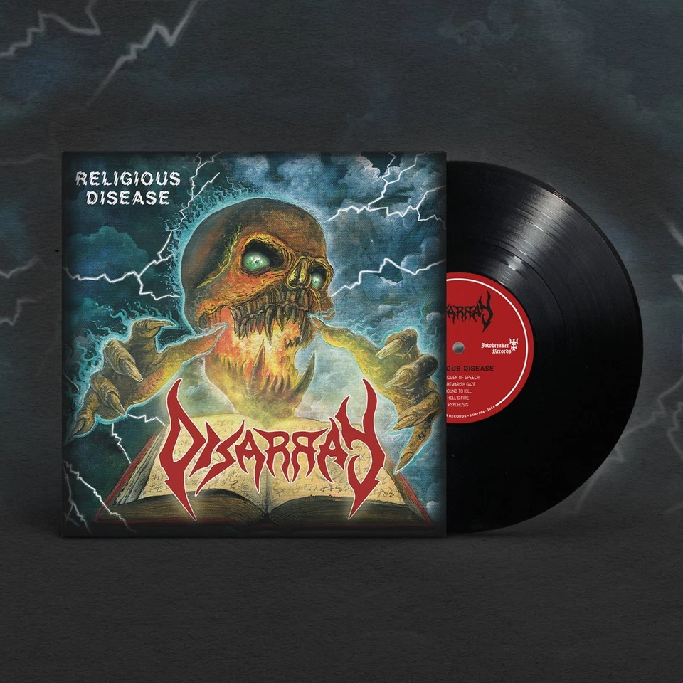 Disarray - Religious Disease - Schweden Thrashmetal 2024 - Black vinyl - NEU - Bild 1 von 1
