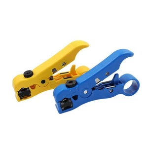 Adjustable Cable Stripper for Various Cables including For RG59 RG6 RG11 - Picture 1 of 11