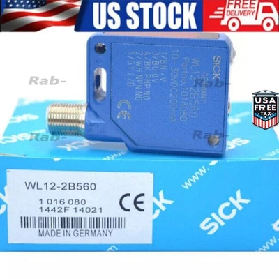 US FREE TAX 1PCS  In Box SICK WL12-2B560 photoelectric  Fast Shipping - Image 1 of 3