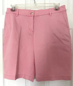 Tommy Bahama Damen-Bermudashorts Größe 12 rosa Boracay neu mit Etikett - Bild 1 von 6