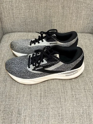 Zapatos para correr Brooks Adrenaline GTS 24 negros jaspeados para hombre talla 10 D Foto 1 de 4