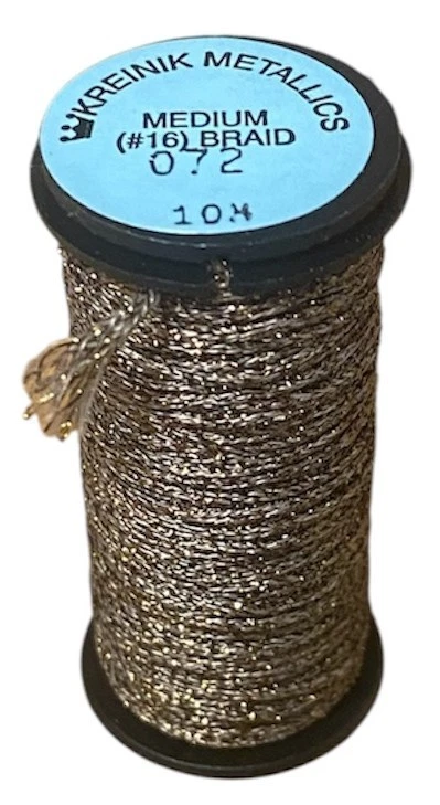 Kreinik #16 Medium Braid Metallic Choose Your Colors 10m  NEW - Image 1 of 1