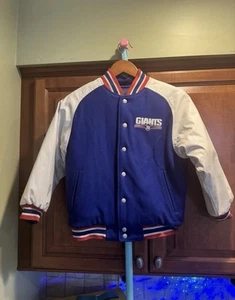 NY Giants Reebok  Team Apparel Varsity Jacket Adult Small See Measurements 📸👀 - Picture 1 of 15