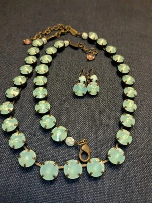 Sabika абажуры Манхэттен размер ювелирный набор б/у в отличном состоянии весна/лето 2012 - Изображение 1 из 4