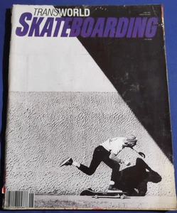 TRANSWORLD SKATEBOARDING MAGAZINE-JUNE 1987  MAK GONZALES  TONY HAWK  VINTAGE - Picture 1 of 7