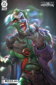 JUSTICE LEAGUE UNLIMITED #9 CVR C TIAGO DA SILVA CARD STOCK VAR DC 7/26/2025 - Bild 1 von 2