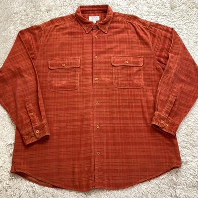 Camisa Ryan Michael Para Hombres XXL Mezcla de Seda Pana Vaquero Occidental Abotonada Foto 1 de 4