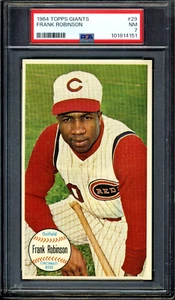 1964 Topps Giants #29 Frank Robinson PSA 7 quasi nuovo * Cincinnati Reds* - Foto 1 di 2