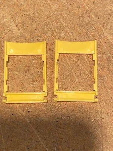 2 Pokemon Guess That Pokemon Pressman Replacment Yellow Flip Pieces Pre-Owned uu - Picture 1 of 6