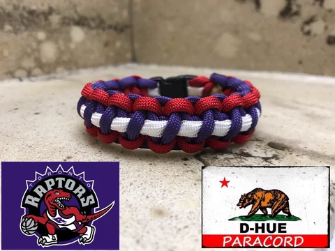 Toronto Raptors Paracord Bracelet NBA Finals 2019 Champions 2019 We The North Cover
