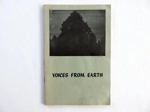 Voices from Earth, A Collection of Writings on Environment ppbk 1971 anthology - Imagen 1 de 1