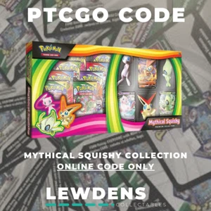 Mythical Squishy Premium Collection - Pokemon TCG Online Code Card - mensaje - Imagen 1 de 1