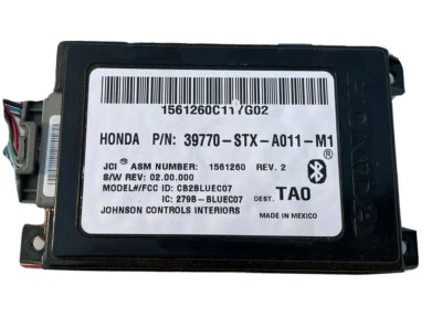 Unidad de módulo de control Bluetooth Acura MDX 2007-2009 OEM 39770-STX-A011-M1 Foto 1 de 2