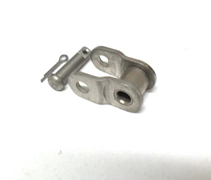 STAINLESS STEEL OFFSET LINK / HALF LINK 06B-1 ROLLER CHAIN - Picture 1 of 2