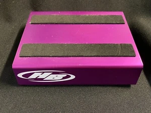 HB Racing RC Car Purple Anodized Aluminum Stand SUPER RARE - Picture 1 of 6