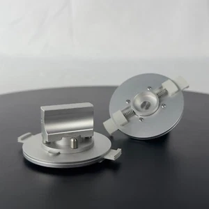 2X New Metal AEG Adaptes For NAGRA T / NAGRA TI Reel To Reel Tape Recorders - Picture 1 of 7