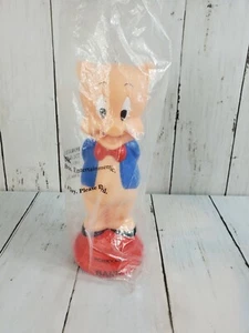 NEW Looney Tunes Bank Porky Pig Vintage Plastic Warner Bros. VTG Collectible 8"  - Picture 1 of 6