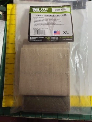 Elite CDHTXL Banda Elástica para el Vientre Coyote Bronceado Talla XL 41"-45" Cintura Foto 1 de 4