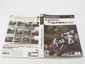 Playstation PS2 - Suzuki TT Suberbikes Real road racing - Artwork only - Picture 1 of 2