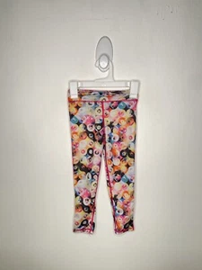 Kidpik Active Leggings Girls Size XXS 4 Pink Multi Stretch - Picture 1 of 4