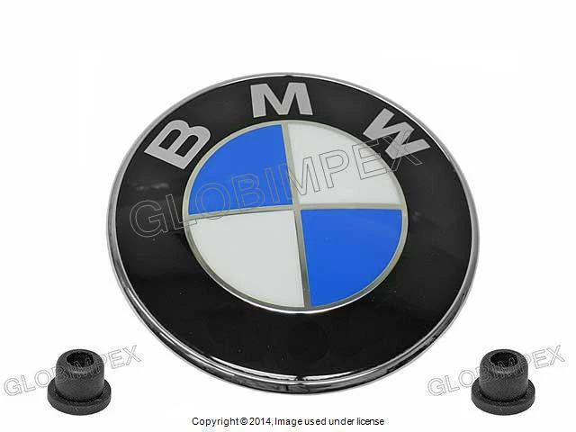 BMW (1987-2010) Emblema "Roundel" con Ojales GENUINO + 1 año de Garantía Foto 1 de 1