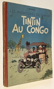 Les Aventures de TINTIN : Tintin Au Congo - B1 Edition Belge 1947 - Etat Correct - Picture 1 of 8