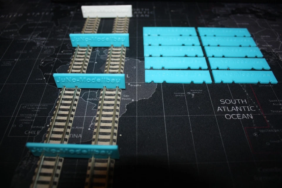 JUNO-MODELLBAU 10 Gleisabstandslehren für Spur N 1:160
