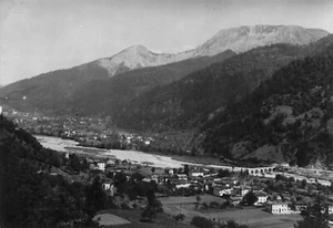 26-22C) CARTOLINA ZUGLIO CARNICO PANORAMA VIAGGIATA UDINE - Bild 1 von 2