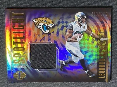 2018 Illusions Leonard Fournette Spotlight Memorabilia Patch /399 #SP-LF - Image 1 of 2
