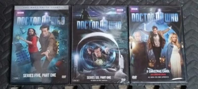 Dr Who DVDs Matt Smith Christmas Carol, Series 5 Part 1, & Series 6 Part1 Lot - Image 1 of 4
