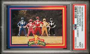 1994 Mighty Morphin Power Rangers DEFEND Series 1 #23 PSA 9 Mint POP 2 only 1 ^ - Bild 1 von 3