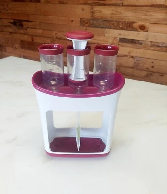 Infantino Squeez Station - Estación de compresión fácil de usar apta para lavavajillas sin BPA Foto 1 de 4