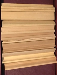 Scrabble ONE Authentic Wood Tile Holder Rack 2 Sizes Random Sent Craft Fun DIY - Picture 1 of 5