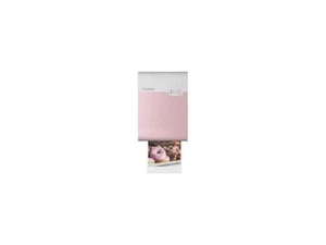 Canon SELPHY QX10 Compact Square Photo Printer, Pink - Picture 1 of 12