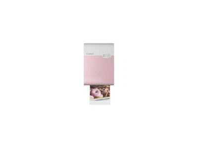 Canon SELPHY QX10 Compact Square Photo Printer, Pink - Image 1 of 4