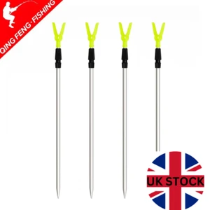 "Adjustable Telescopic Banksticks with Rod Rests – Fishing Rod Holders (UK)" - Picture 1 of 9