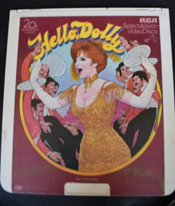 CED - Capacitance Electronic Disc - Video Disc - Hello Dolly #1 & 2 - Picture 1 of 4