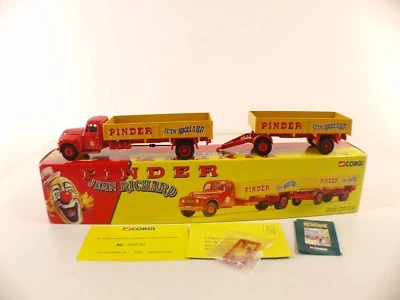 Corgi Nr. 74301 - Citroën Art 55 Rechts Pritsche Porte-Barrières & Anhänger IN - Bild 1 von 4