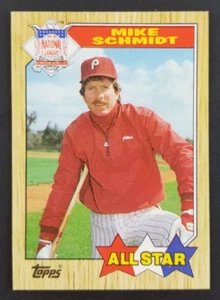 Tarjeta de béisbol Mike Schmidt 1987 Topps #597 (nuevo) - Imagen 1 de 2